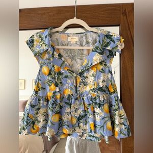 Anthropologie | Maeve Babydoll Blouse